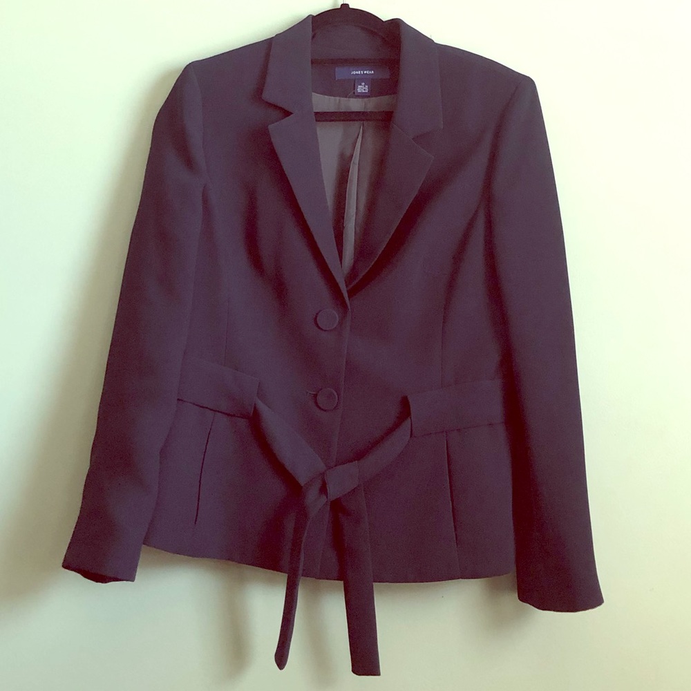 Women’s Career Blazer Navy Blue Sz 12 Jones Wear